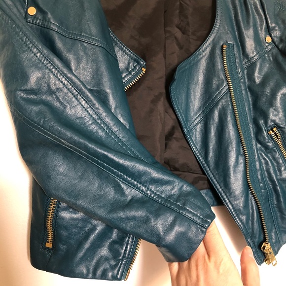 H&M faux leather jacket - Picture 2 of 6